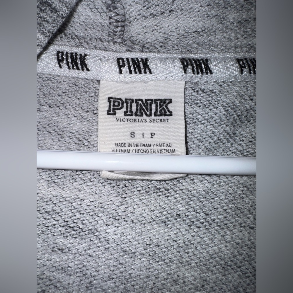 Victoria's Secret Gray Zip-Up Sweater - Picture 3 of 5